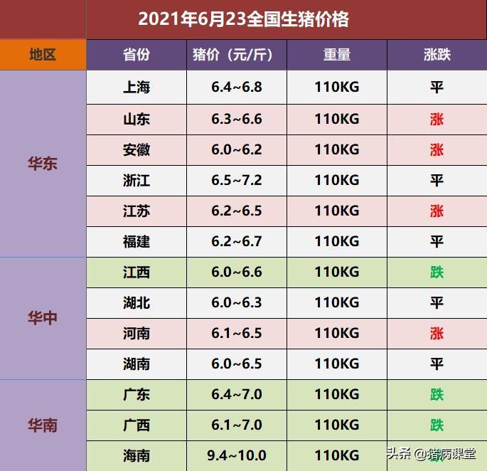 今日猪价最新走势分析